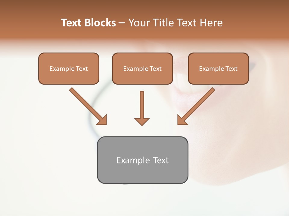 Toothy Joyful Operator PowerPoint Template