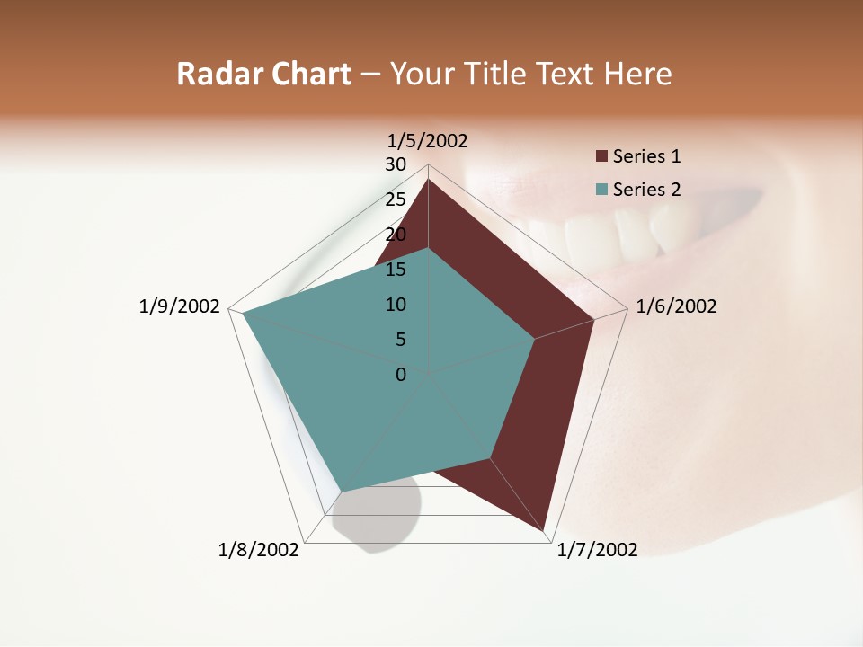 Toothy Joyful Operator PowerPoint Template