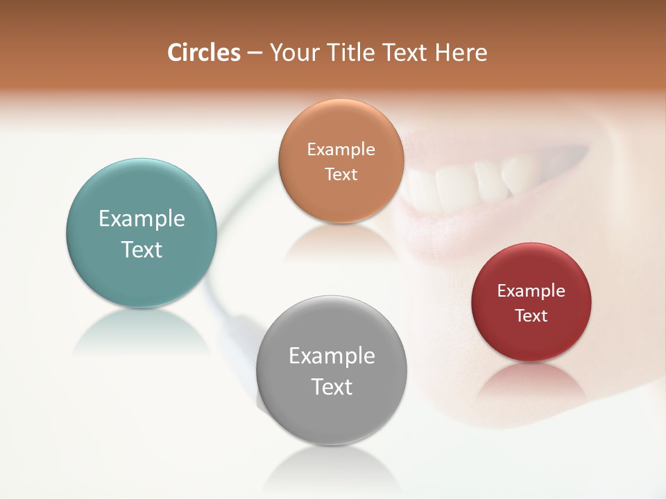 Toothy Joyful Operator PowerPoint Template