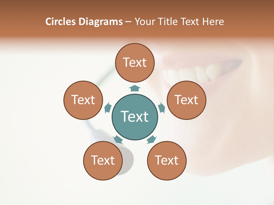 Toothy Joyful Operator PowerPoint Template