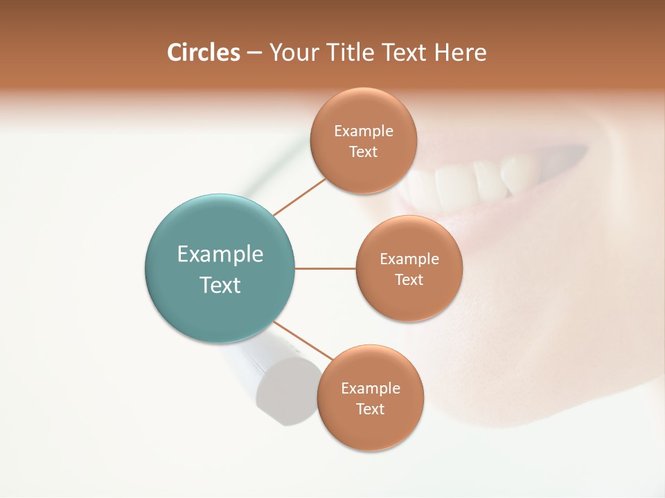 Toothy Joyful Operator PowerPoint Template