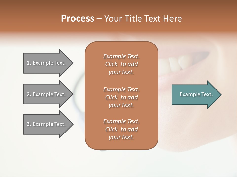 Toothy Joyful Operator PowerPoint Template