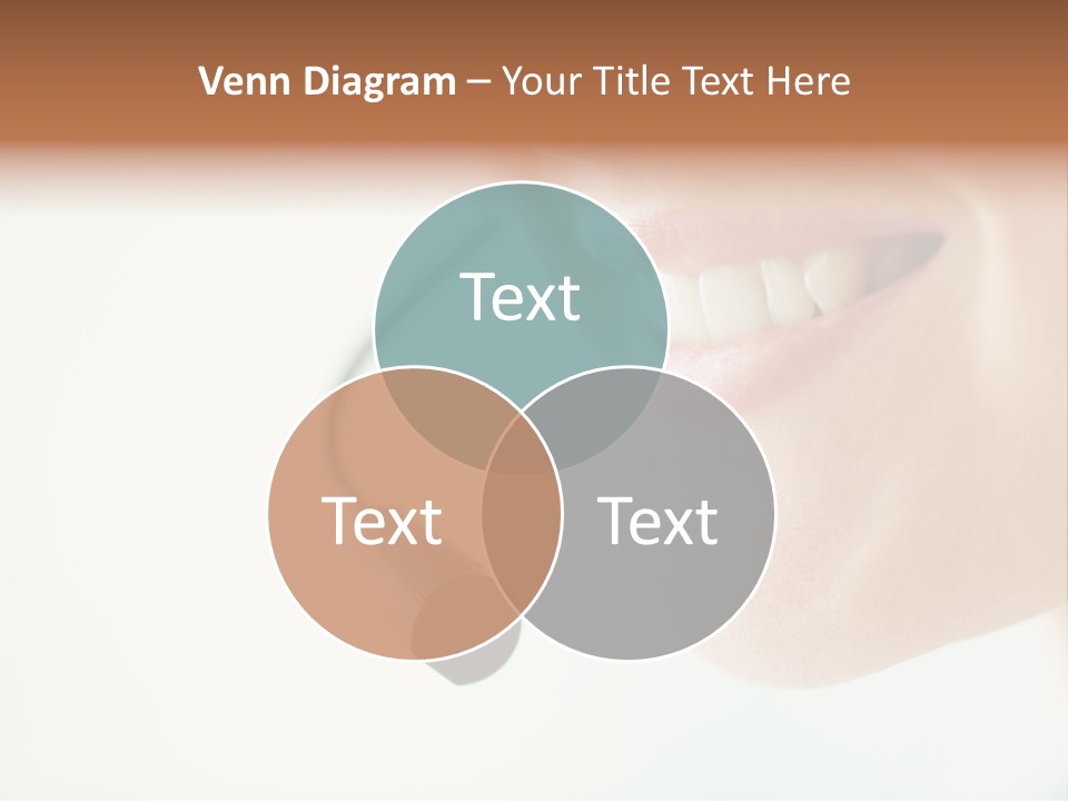 Toothy Joyful Operator PowerPoint Template