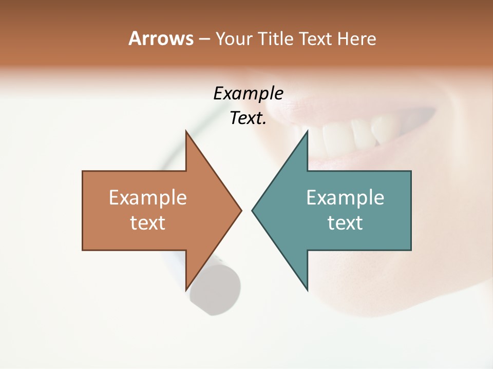 Toothy Joyful Operator PowerPoint Template