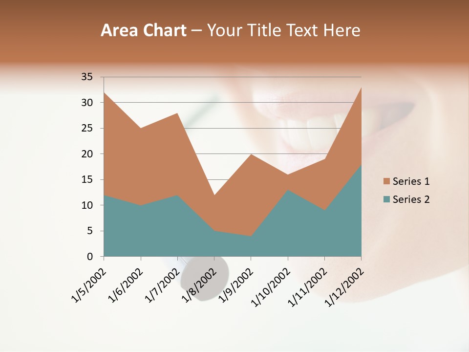 Toothy Joyful Operator PowerPoint Template