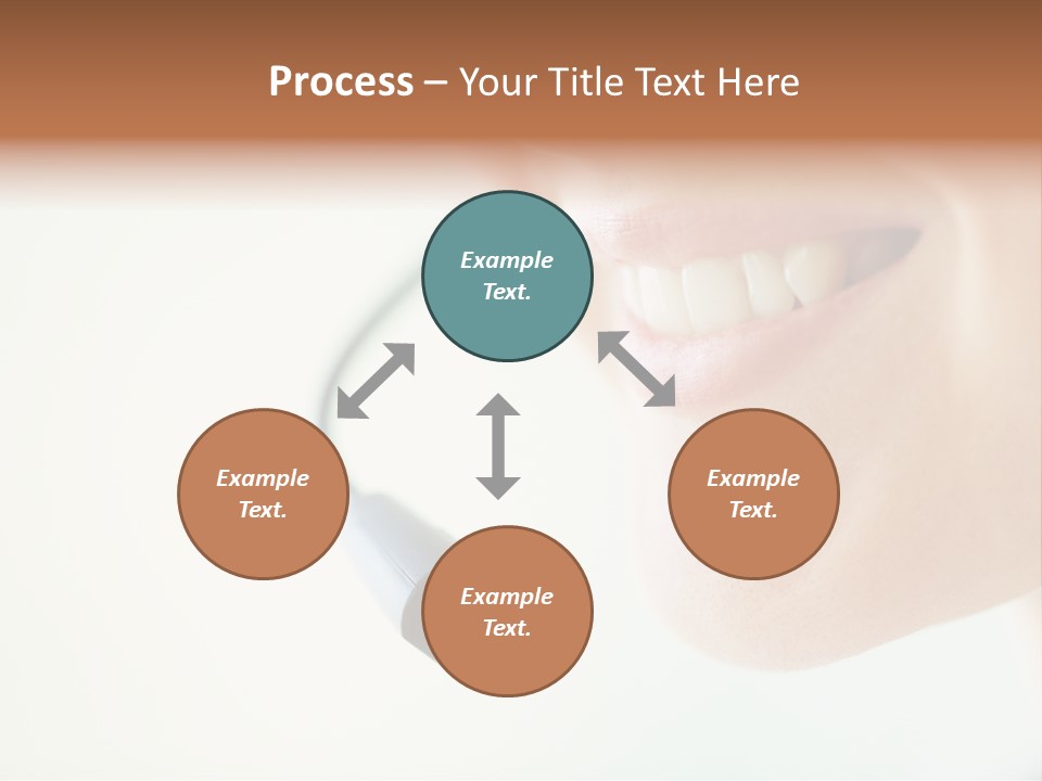 Toothy Joyful Operator PowerPoint Template