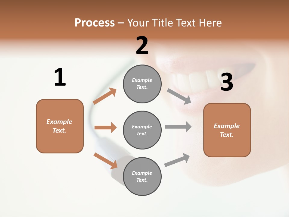 Toothy Joyful Operator PowerPoint Template
