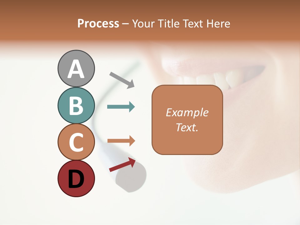 Toothy Joyful Operator PowerPoint Template