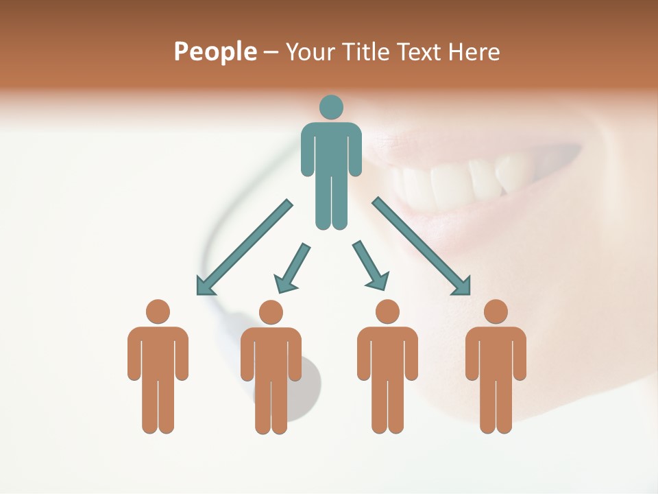 Toothy Joyful Operator PowerPoint Template