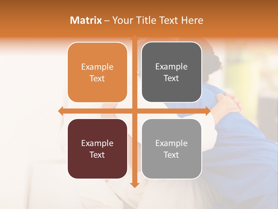 Clinical Hug Thankful PowerPoint Template