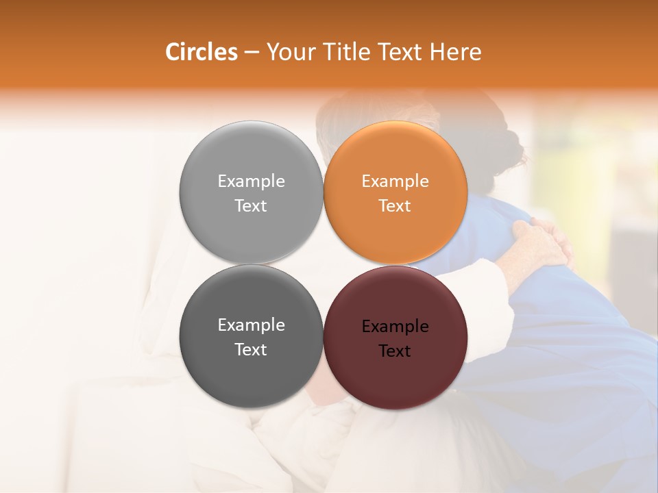 Clinical Hug Thankful PowerPoint Template