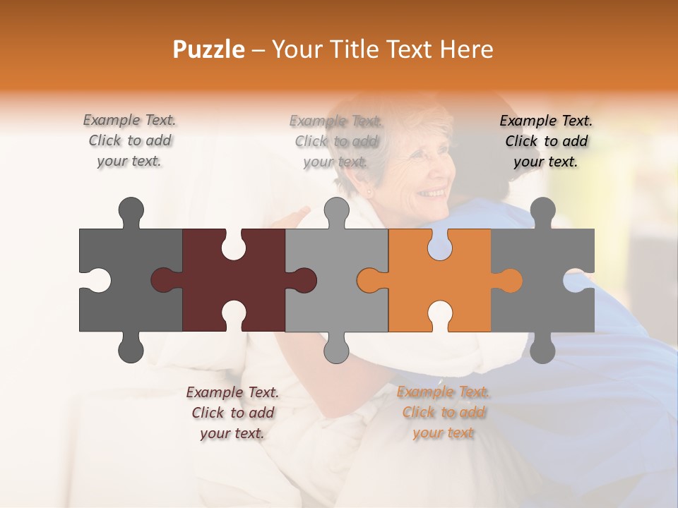 Clinical Hug Thankful PowerPoint Template