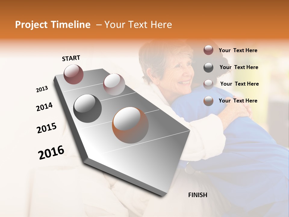 Clinical Hug Thankful PowerPoint Template