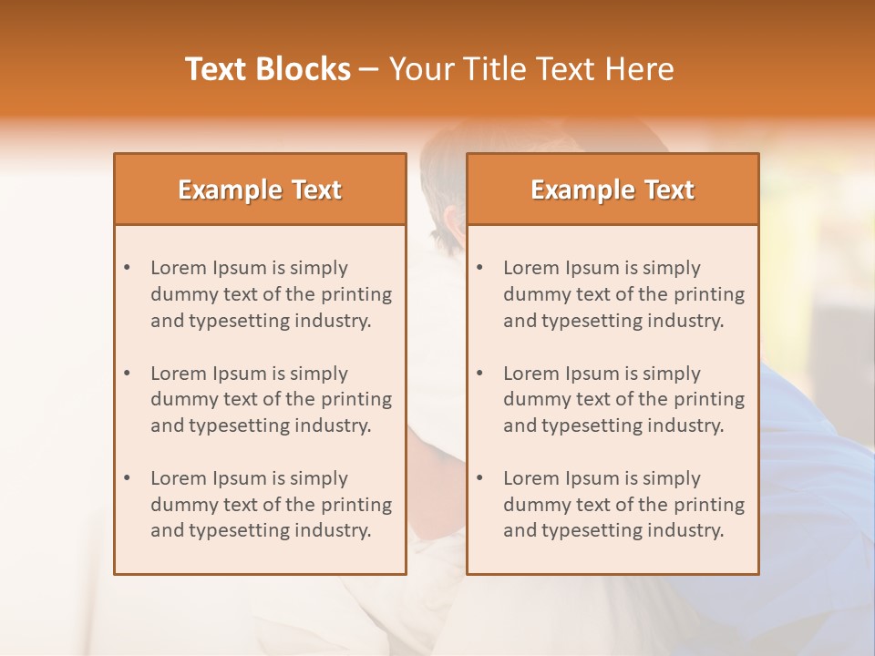 Clinical Hug Thankful PowerPoint Template