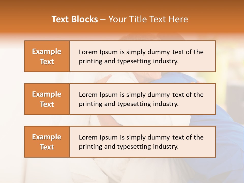 Clinical Hug Thankful PowerPoint Template