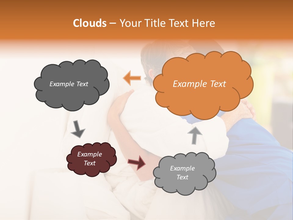 Clinical Hug Thankful PowerPoint Template