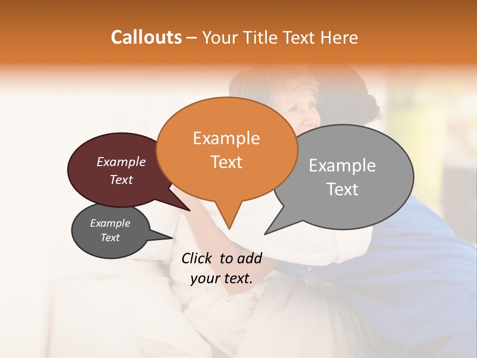 Clinical Hug Thankful PowerPoint Template