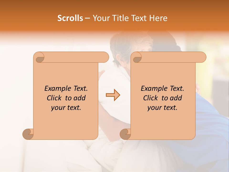 Clinical Hug Thankful PowerPoint Template