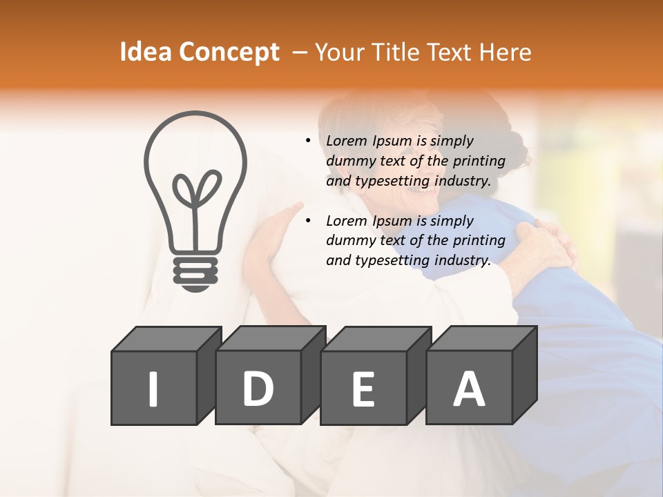 Clinical Hug Thankful PowerPoint Template