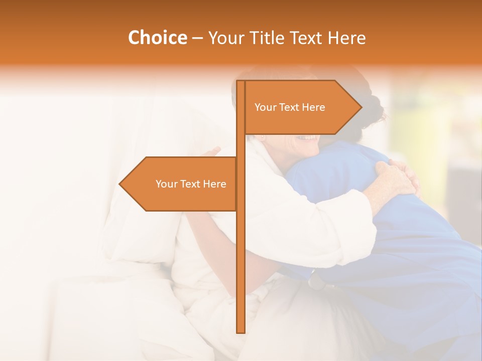 Clinical Hug Thankful PowerPoint Template