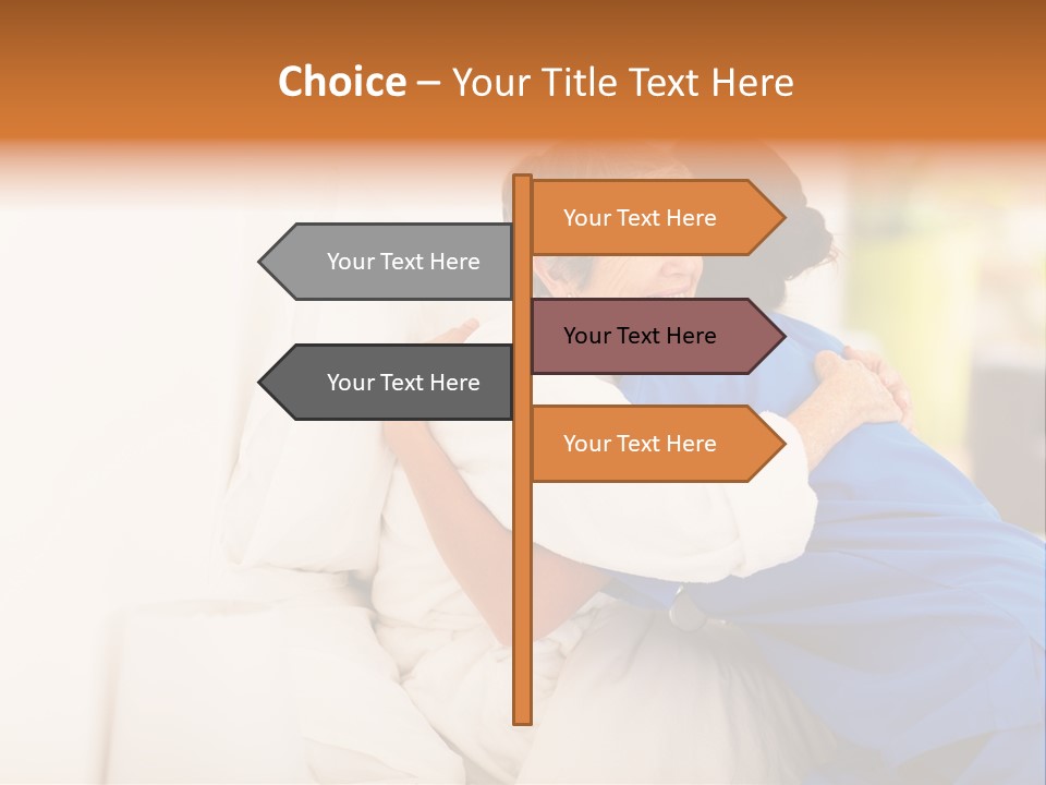 Clinical Hug Thankful PowerPoint Template