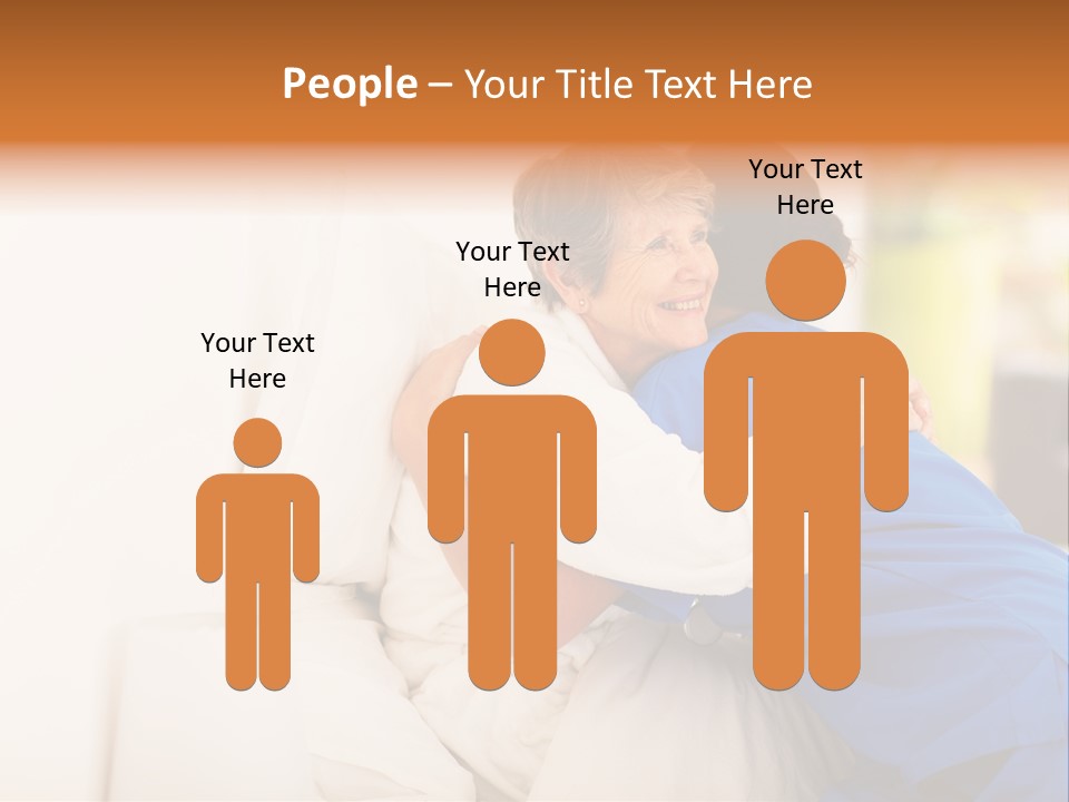 Clinical Hug Thankful PowerPoint Template