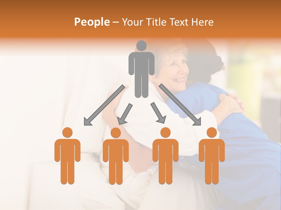 Clinical Hug Thankful PowerPoint Template