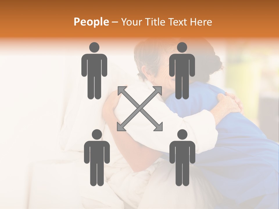 Clinical Hug Thankful PowerPoint Template