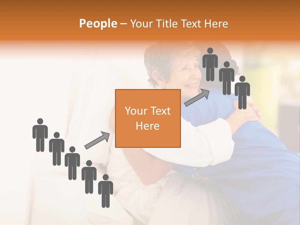 Clinical Hug Thankful PowerPoint Template