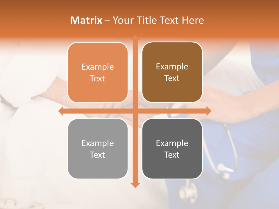 Healthcare Caregiver Clinic PowerPoint Template