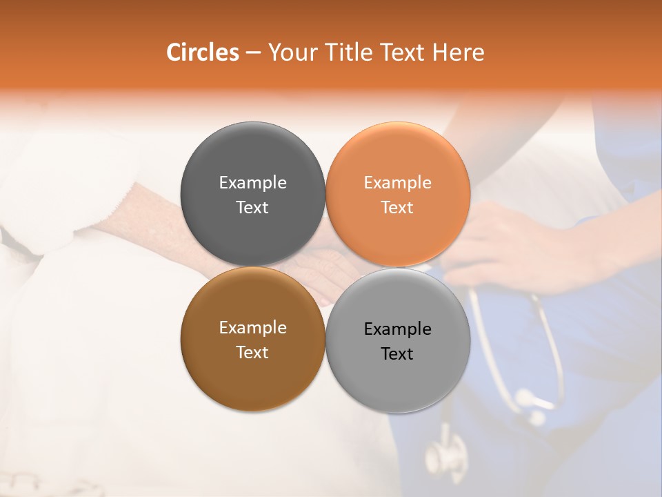 Healthcare Caregiver Clinic PowerPoint Template