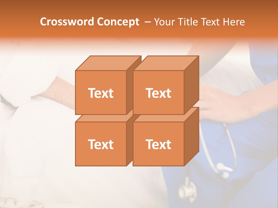 Healthcare Caregiver Clinic PowerPoint Template