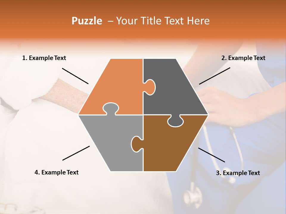 Healthcare Caregiver Clinic PowerPoint Template