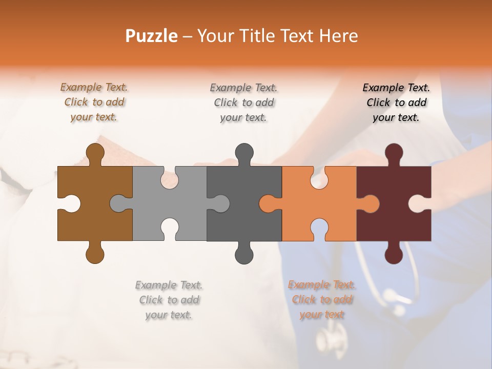 Healthcare Caregiver Clinic PowerPoint Template