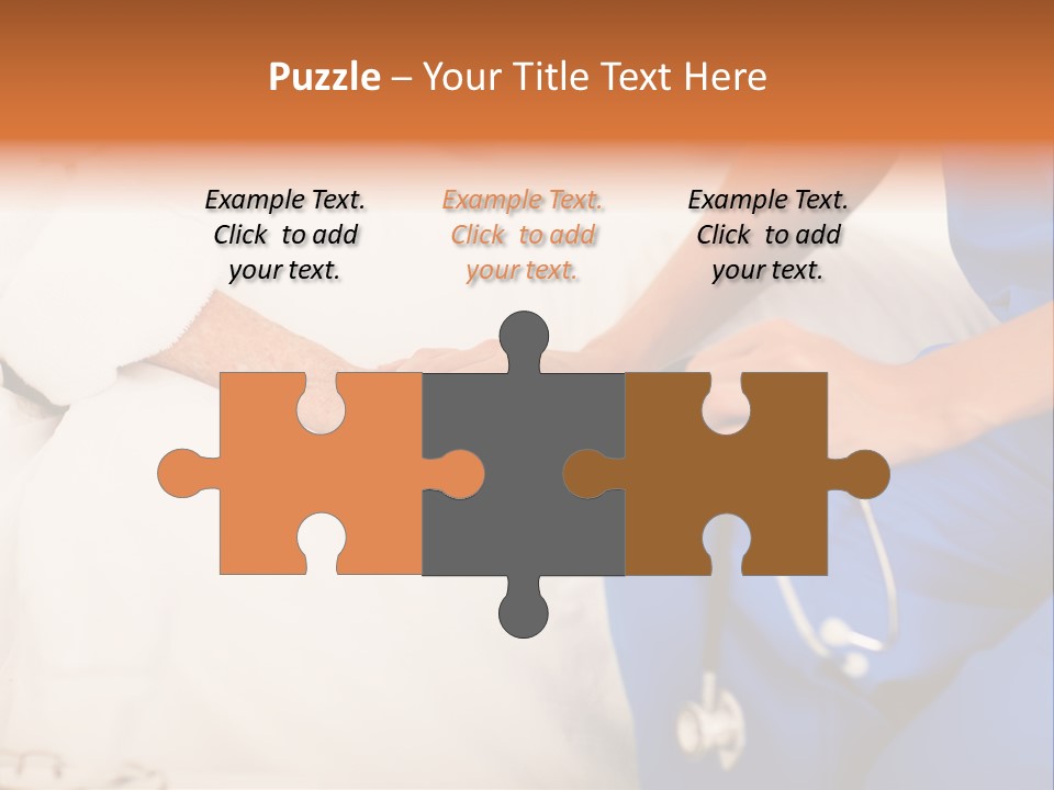 Healthcare Caregiver Clinic PowerPoint Template