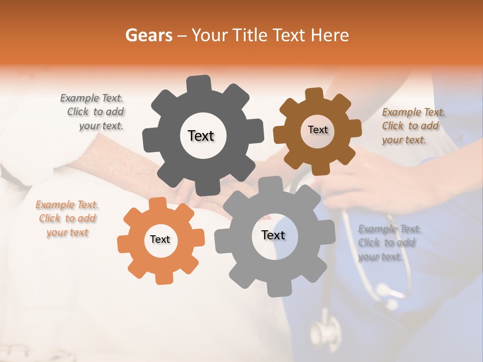 Healthcare Caregiver Clinic PowerPoint Template