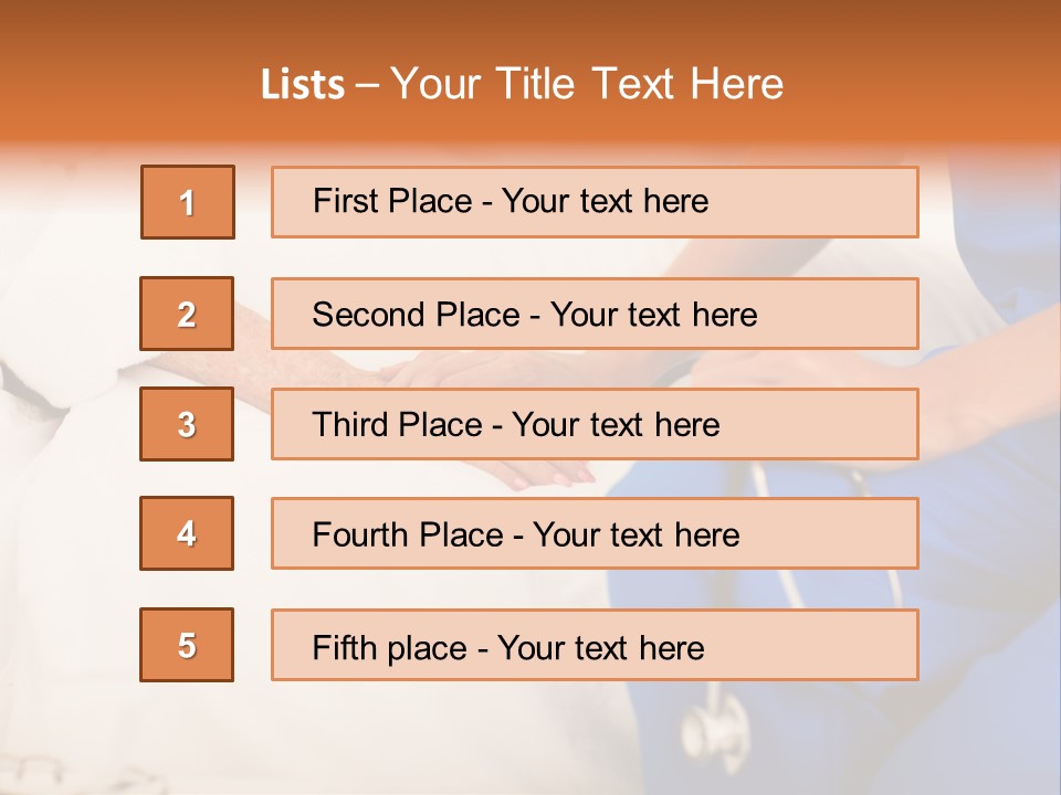 Healthcare Caregiver Clinic PowerPoint Template