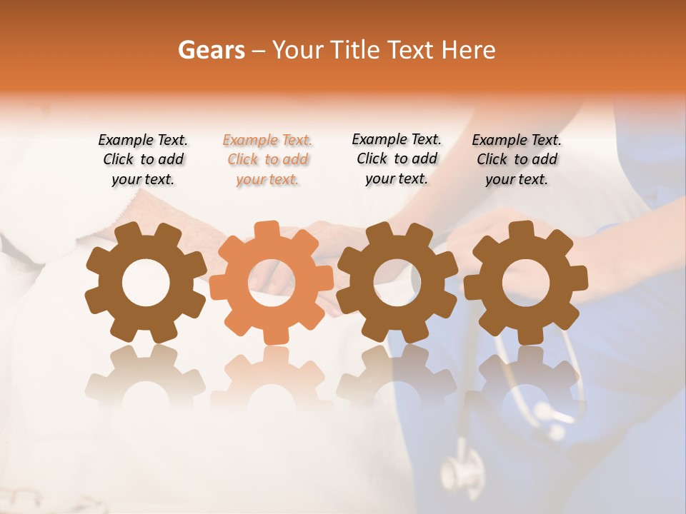 Healthcare Caregiver Clinic PowerPoint Template