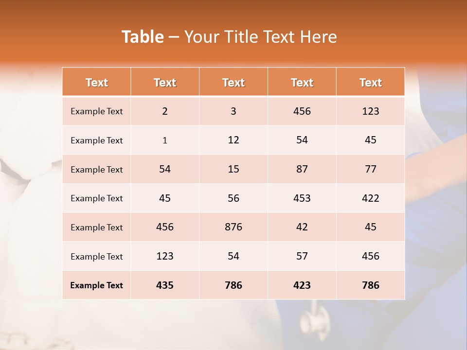 Healthcare Caregiver Clinic PowerPoint Template
