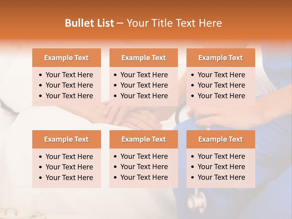 Healthcare Caregiver Clinic PowerPoint Template