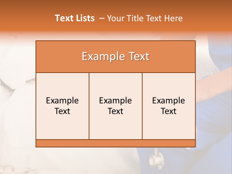 Healthcare Caregiver Clinic PowerPoint Template