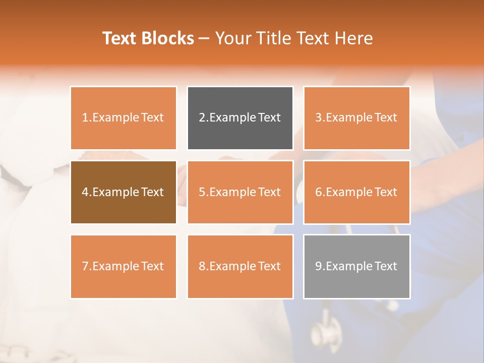 Healthcare Caregiver Clinic PowerPoint Template