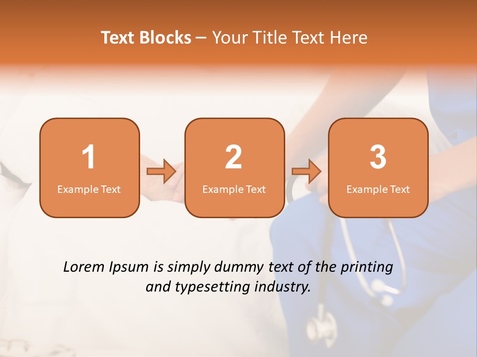 Healthcare Caregiver Clinic PowerPoint Template