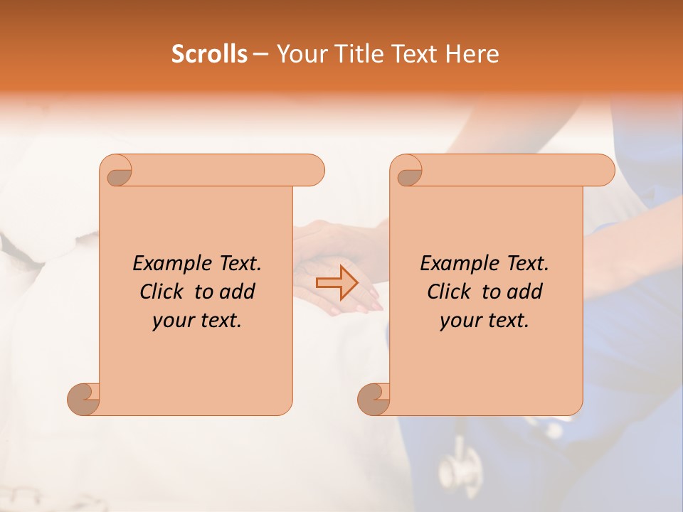 Healthcare Caregiver Clinic PowerPoint Template