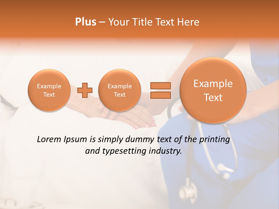 Healthcare Caregiver Clinic PowerPoint Template