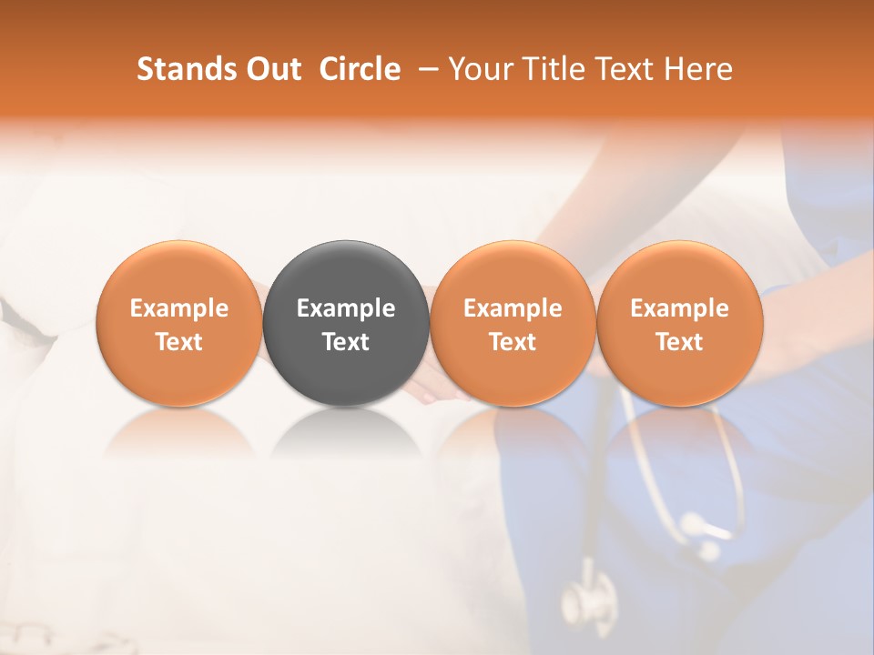 Healthcare Caregiver Clinic PowerPoint Template