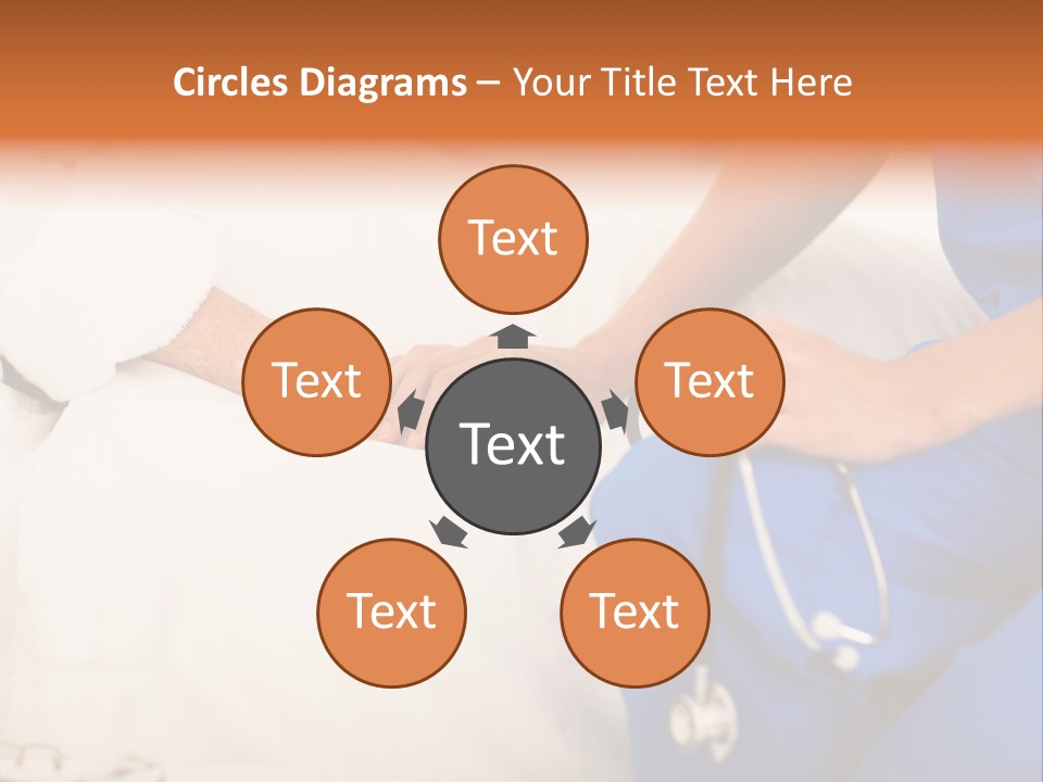 Healthcare Caregiver Clinic PowerPoint Template