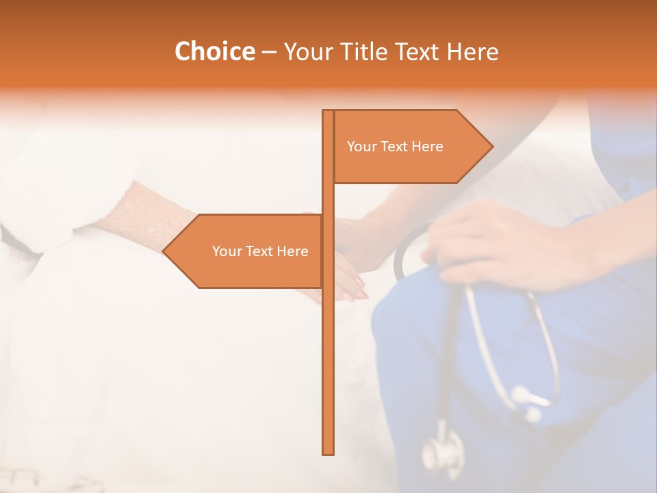 Healthcare Caregiver Clinic PowerPoint Template
