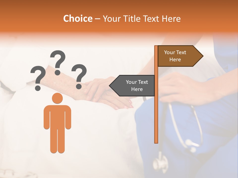 Healthcare Caregiver Clinic PowerPoint Template