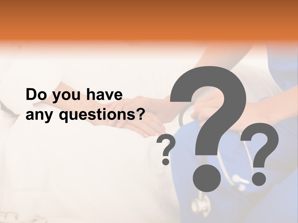 Healthcare Caregiver Clinic PowerPoint Template